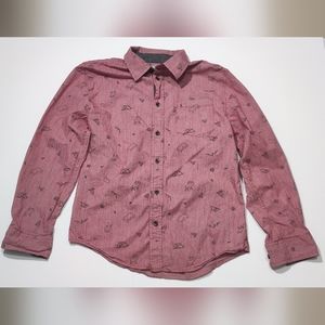 wonder nation long sleeve dress shirt for special occasions boys 14/16